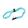 Artero Trimlus NILO Loop w pvc strap turquoise 50 cm Y573_1